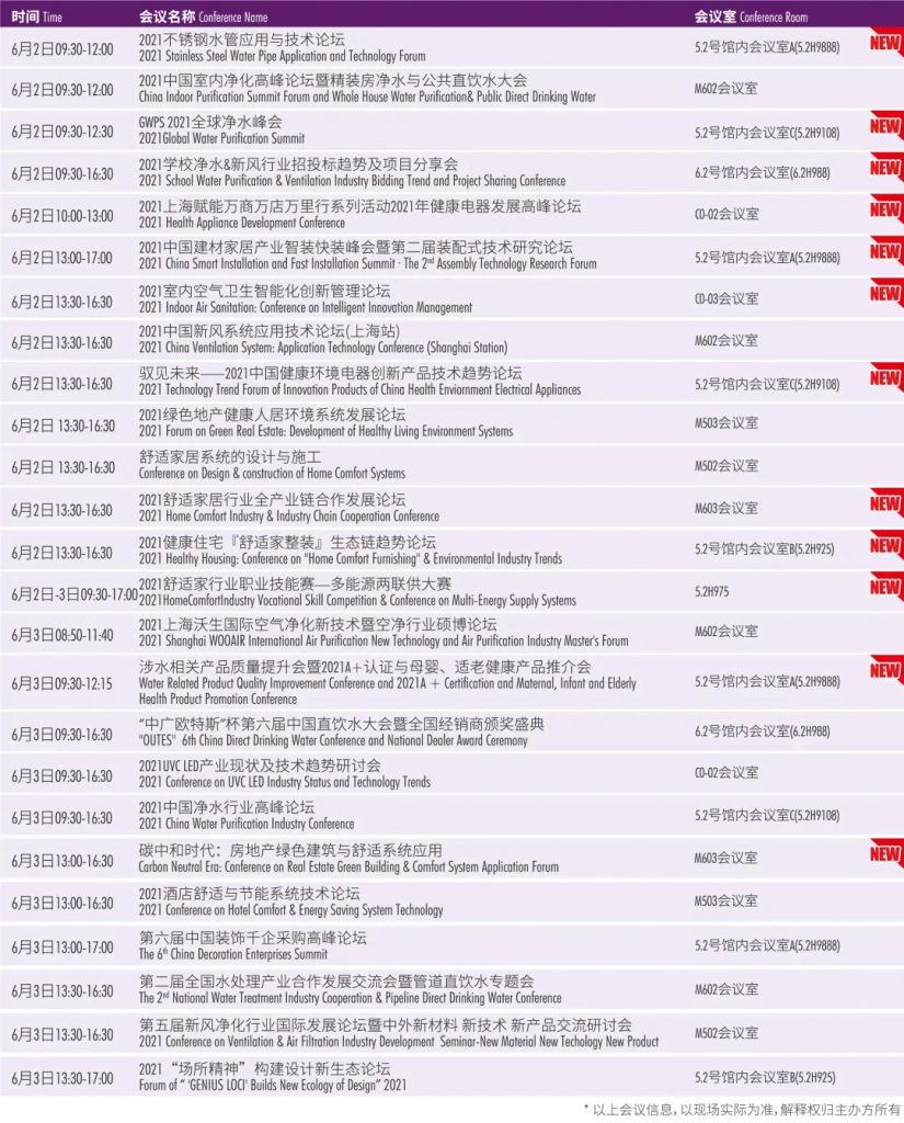 展館太大怎么逛?一份超實用的參觀指南請查收!-暖通展|上海暖通舒適系統(tǒng)展COMFORTECO CHINA 2025 展館太大怎么逛?一份超實用的參觀指南請查收!-暖通展|上海暖通舒適系統(tǒng)展COMFORTECO CHINA 2025