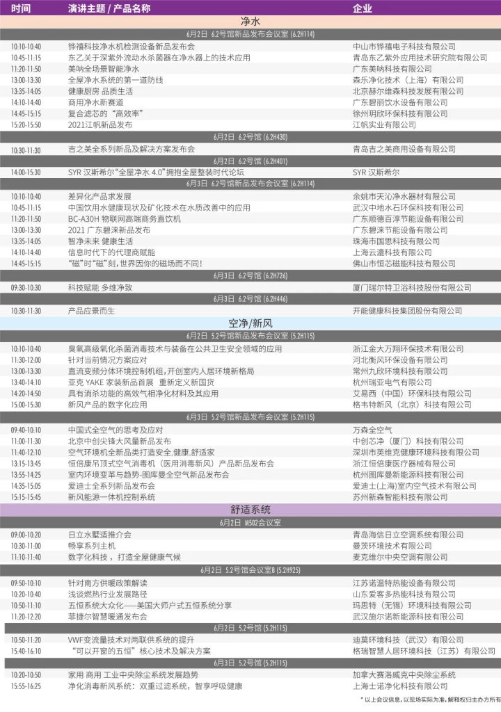 展館太大怎么逛?一份超實用的參觀指南請查收!-暖通展|上海暖通舒適系統(tǒng)展COMFORTECO CHINA 2025 展館太大怎么逛?一份超實用的參觀指南請查收!-暖通展|上海暖通舒適系統(tǒng)展COMFORTECO CHINA 2025