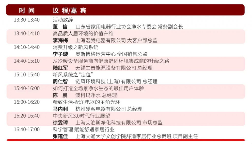 消費(fèi)升級(jí)之下健康家電順勢(shì)起飛,三大主題論壇乘勢(shì)而來!-暖通展|上海暖通舒適系統(tǒng)展COMFORTECO CHINA 2025 消費(fèi)升級(jí)之下健康家電順勢(shì)起飛,三大主題論壇乘勢(shì)而來!-暖通展|上海暖通舒適系統(tǒng)展COMFORTECO CHINA 2025